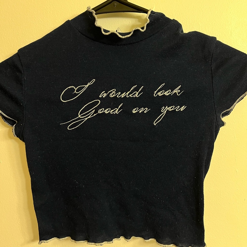 I would look good on you crop top